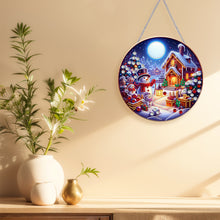 Load image into Gallery viewer, Christmas Special Shape Garland Diamond Painting Hanging Pendant for Wall Window
