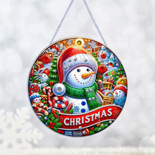 Load image into Gallery viewer, Christmas Special Shape Garland Diamond Painting Hanging Pendant for Wall Window
