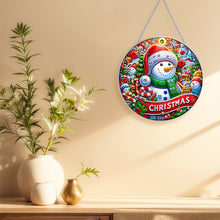 Load image into Gallery viewer, Christmas Special Shape Garland Diamond Painting Hanging Pendant for Wall Window
