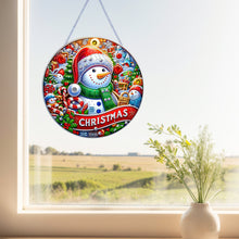 Load image into Gallery viewer, Christmas Special Shape Garland Diamond Painting Hanging Pendant for Wall Window
