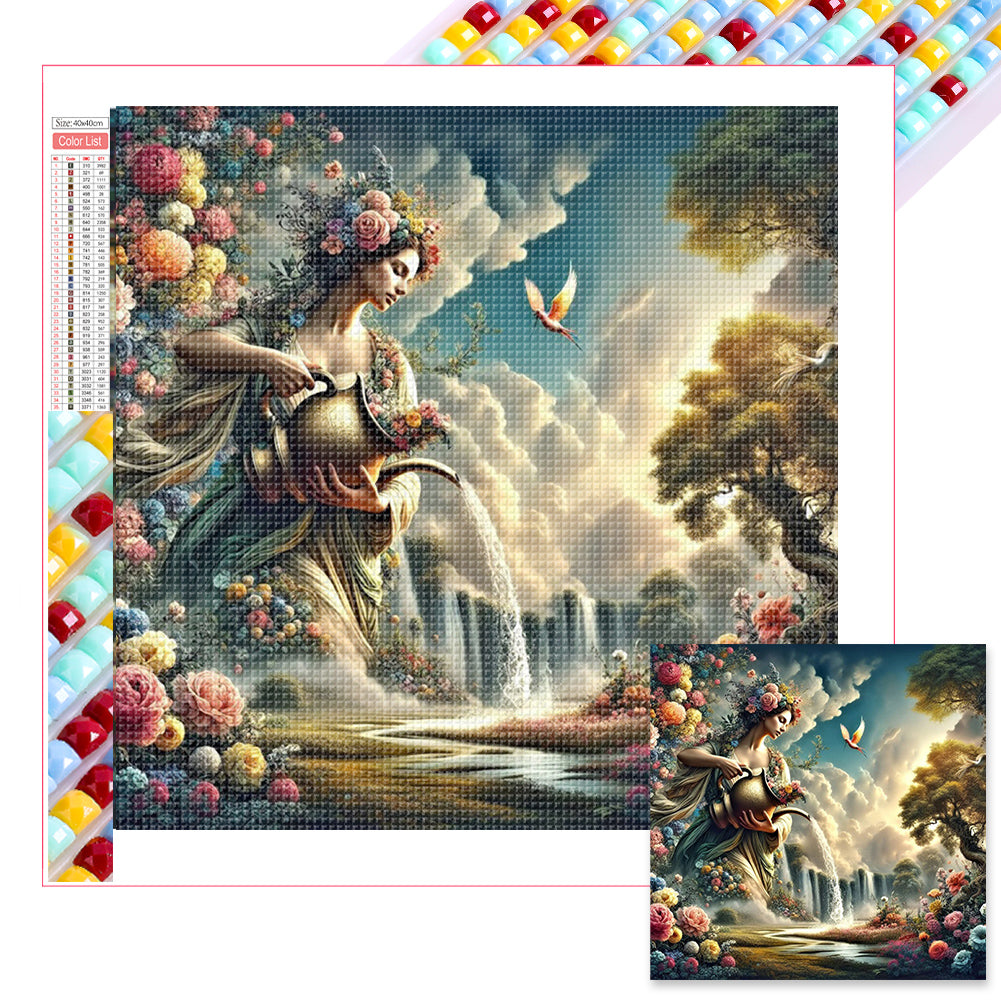 Diamond Painting - Full Square - Aquarius (40*40CM)