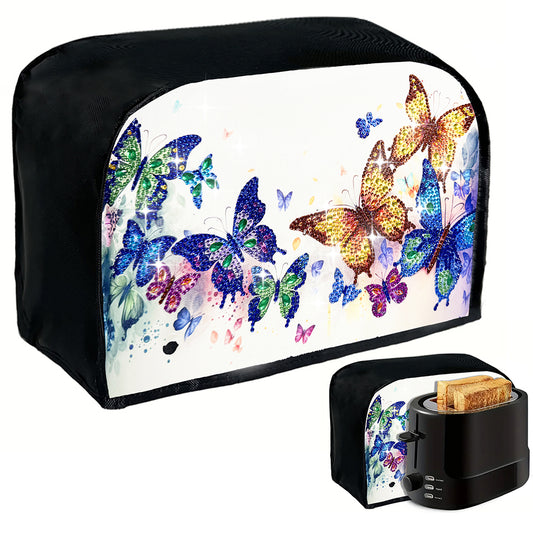 Special Shaped Colorful Animal 5D DIY Diamond Painting Toaster Cover for Kitchen