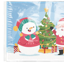 Load image into Gallery viewer, Christmas DIY Diamond Dot Kits Round Diamond Painting Table Mats for Kids Adults
