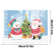 Load image into Gallery viewer, Christmas DIY Diamond Dot Kits Round Diamond Painting Table Mats for Kids Adults
