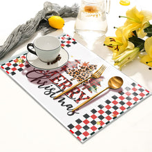 Load image into Gallery viewer, Christmas DIY Diamond Dot Kits Round Diamond Painting Table Mats for Kids Adults
