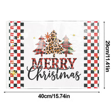Load image into Gallery viewer, Christmas DIY Diamond Dot Kits Round Diamond Painting Table Mats for Kids Adults

