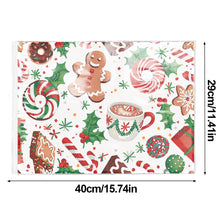 Load image into Gallery viewer, Christmas DIY Diamond Dot Kits Round Diamond Painting Table Mats for Kids Adults
