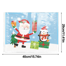 Load image into Gallery viewer, Christmas DIY Diamond Dot Kits Round Diamond Painting Table Mats for Kids Adults
