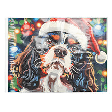 Load image into Gallery viewer, Christmas DIY Diamond Dot Kits Round Diamond Painting Table Mats for Kids Adults
