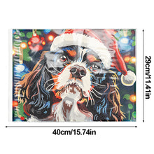 Load image into Gallery viewer, Christmas DIY Diamond Dot Kits Round Diamond Painting Table Mats for Kids Adults
