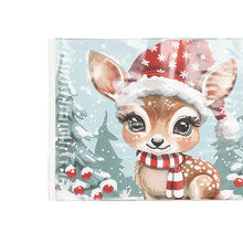 Load image into Gallery viewer, Christmas DIY Diamond Dot Kits Round Diamond Painting Table Mats for Kids Adults
