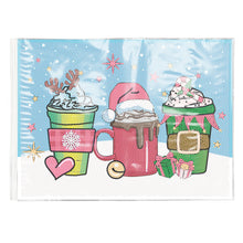 Load image into Gallery viewer, Christmas DIY Diamond Dot Kits Round Diamond Painting Table Mats for Kids Adults
