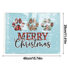 Load image into Gallery viewer, Christmas DIY Diamond Dot Kits Round Diamond Painting Table Mats for Kids Adults

