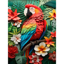 Load image into Gallery viewer, Diamond Painting - Full Round - paper art parrot (30*40CM)
