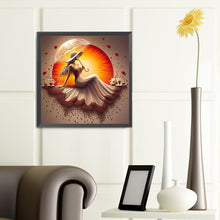 Load image into Gallery viewer, Diamond Painting - Full Round - colorful art girl (40*40CM)
