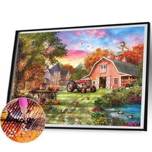 Load image into Gallery viewer, AB Diamond Painting - Full Round - autumn farm (50*40CM)
