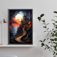 Load image into Gallery viewer, Diamond Painting - Full Round - night castle (40*60CM)
