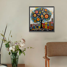 Load image into Gallery viewer, Diamond Painting - Full Round - abstract tree of life (30*30CM)
