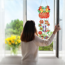 Load image into Gallery viewer, Double Sided Christmas Crystal Wind Chimes Pendant Kit for Wall Window Decor

