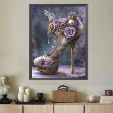 Load image into Gallery viewer, Diamond Painting - Full Round - Flowers and high heels (40*50CM)
