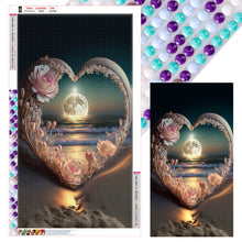 Load image into Gallery viewer, Diamond Painting - Full Round - Love moon night (40*70CM)
