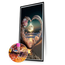 Load image into Gallery viewer, Diamond Painting - Full Round - Love moon night (40*70CM)
