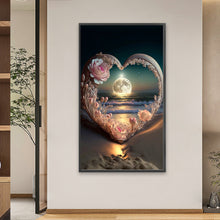 Load image into Gallery viewer, Diamond Painting - Full Round - Love moon night (40*70CM)
