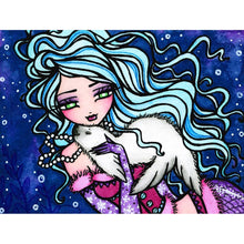 Load image into Gallery viewer, Diamond Painting - Full Round - Illustration girl (50*40CM)
