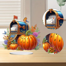 Load image into Gallery viewer, Special Shape Autumn Pumpkin Mailbox Diamond Painting Desktop Ornaments Kit
