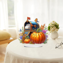 Load image into Gallery viewer, Special Shape Autumn Pumpkin Mailbox Diamond Painting Desktop Ornaments Kit

