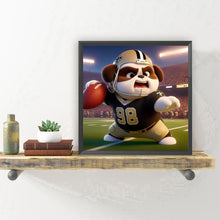 Load image into Gallery viewer, Diamond Painting - Full Round - New Orleans Saints football (30*30CM)
