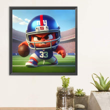 Load image into Gallery viewer, Diamond Painting - Full Round - New York Giants football (30*30CM)
