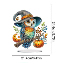 Load image into Gallery viewer, Special Shape Pumpkin Owl 5D DIY Diamond Painting Art Tabletop Decorations

