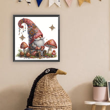 Load image into Gallery viewer, Diamond Painting - Partial Special Shaped - Mushroom gnome (30*30CM)
