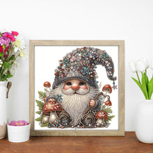 Load image into Gallery viewer, Diamond Painting - Partial Special Shaped - Mushroom gnome (30*30CM)
