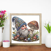 Load image into Gallery viewer, Diamond Painting - Partial Special Shaped - Mushroom gnome (30*30CM)
