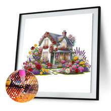 Load image into Gallery viewer, Diamond Painting - Partial Special Shaped - Flower house (30*30CM)
