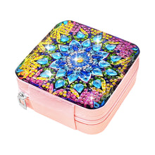 Load image into Gallery viewer, PU Special Shaped Mandala Diamond Painting DIY Jewellery Box for Rings Bracelets
