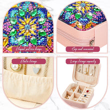 Load image into Gallery viewer, PU Special Shaped Mandala Diamond Painting DIY Jewellery Box for Rings Bracelets

