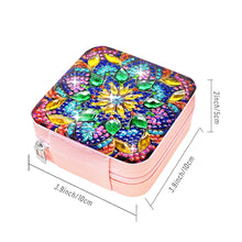 Load image into Gallery viewer, PU Special Shaped Mandala Diamond Painting DIY Jewellery Box for Rings Bracelets
