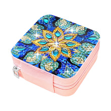 Load image into Gallery viewer, PU Special Shaped Mandala Diamond Painting DIY Jewellery Box for Rings Bracelets
