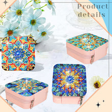 Load image into Gallery viewer, PU Special Shaped Mandala Diamond Painting DIY Jewellery Box for Rings Bracelets
