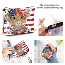 Load image into Gallery viewer, Special Shape Elephant 5D DIY Diamond Art Handbag Handmade Arts Craft Makeup Bag
