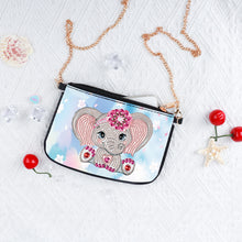 Load image into Gallery viewer, Special Shape Elephant 5D DIY Diamond Art Handbag Handmade Arts Craft Makeup Bag
