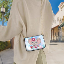 Load image into Gallery viewer, Special Shape Elephant 5D DIY Diamond Art Handbag Handmade Arts Craft Makeup Bag
