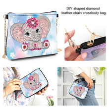 Load image into Gallery viewer, Special Shape Elephant 5D DIY Diamond Art Handbag Handmade Arts Craft Makeup Bag
