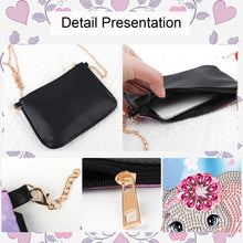 Load image into Gallery viewer, Special Shape Elephant 5D DIY Diamond Art Handbag Handmade Arts Craft Makeup Bag
