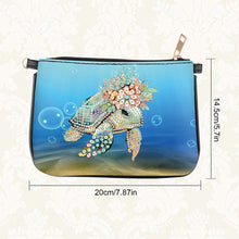 Load image into Gallery viewer, Special Shape Elephant 5D DIY Diamond Art Handbag Handmade Arts Craft Makeup Bag
