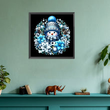 Load image into Gallery viewer, Diamond Painting - Full Round - Christmas snowman (30*30CM)
