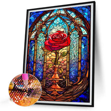 Load image into Gallery viewer, Diamond Painting - Full Round - Glass art rose (40*50CM)
